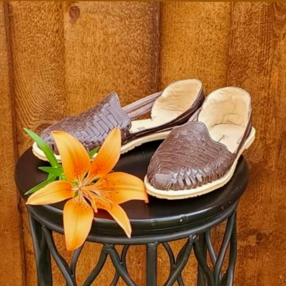 Leather Brown Mx Shoes